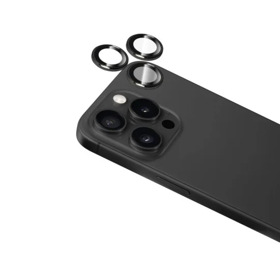Torrii Bodyglass Iphone 16 Pro / Iphone 16 Pro Max Aluminium Camera Ring - Black